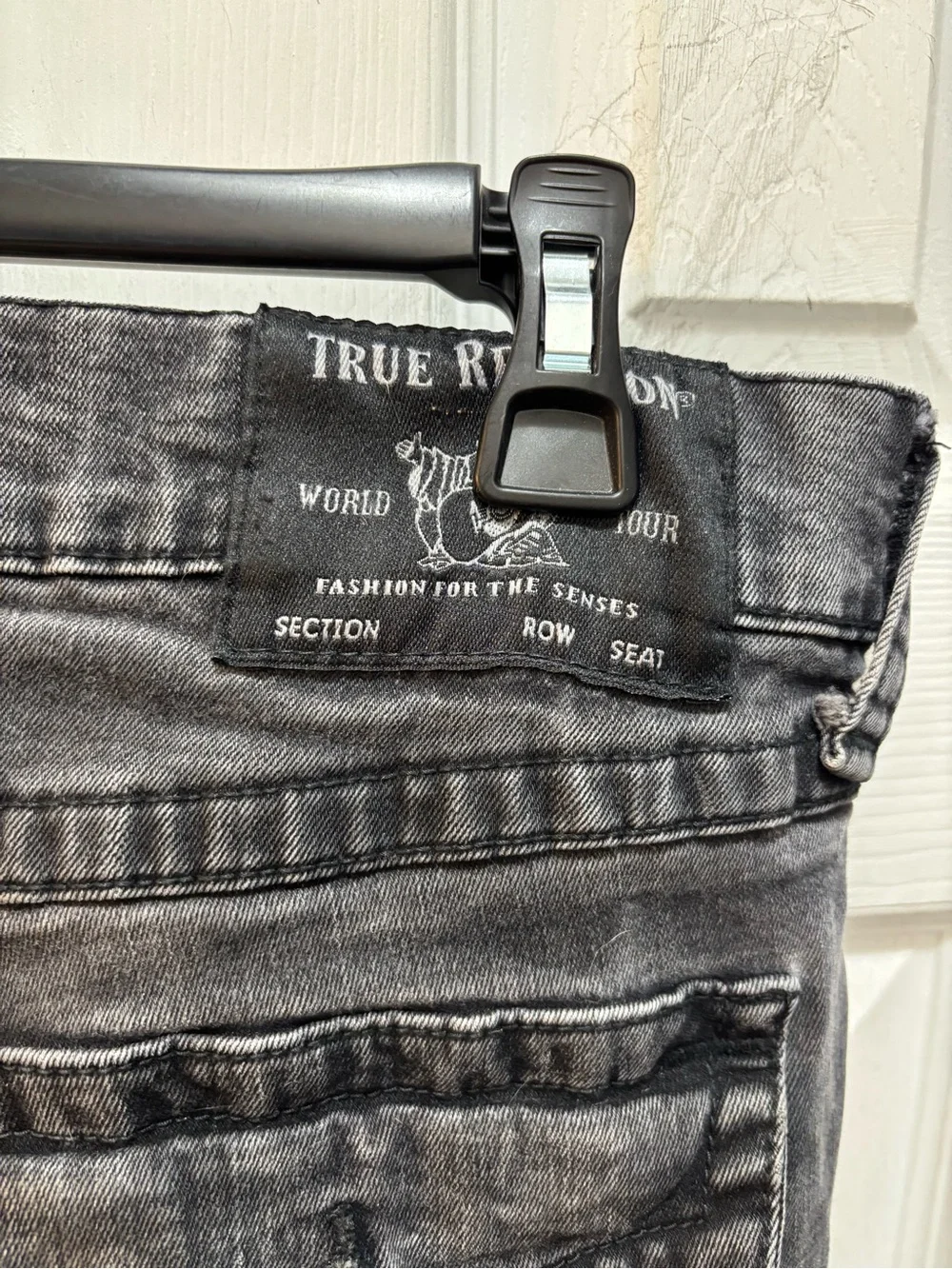 True Religion men Ricky Relaxed Straight pants